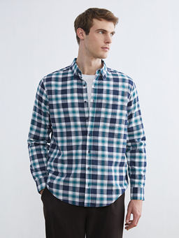 Regular Fit Ekose Erkek G?mlek