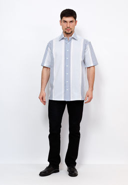 Сорочка мужская короткий рукав BERTHIER Caballero 23023  фото 3