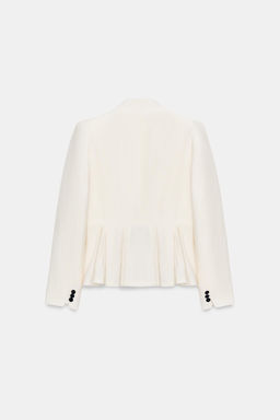 BLAZER ENTALLADA HOMBRERAS / Beige claro - Zara фото 9