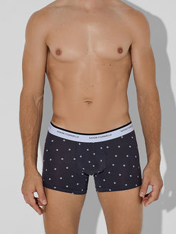 Трусы боксеры мужские серые в наборе, 2 шт