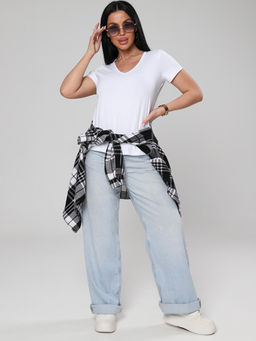 IV-CAPRIZ Заира - футболка из хлопка с лайкрой фото 3