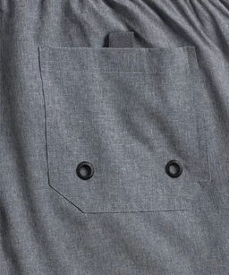 ATLANTIC KMB-215 Шорты мужские пляжные Jeans Effect серый фото 4