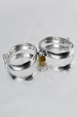 Наручники Metal by TOYFA, серебристые, 6,5Х8 см