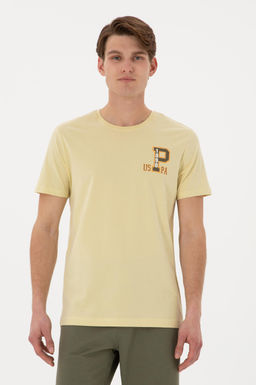 Erkek Bisiklet Yaka A__k Haki Ti__rt Sepette S_rpriz _ndirim