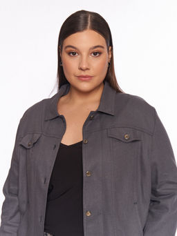 Жакет льняной ZGA08052GRY23