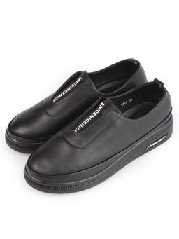 03-5315 BLACK Полуботинки женские (натуральная кожа)