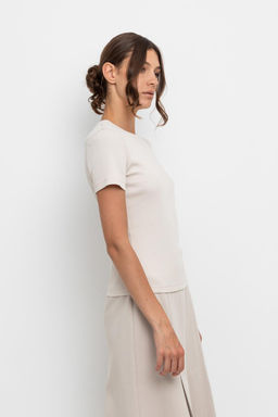 VERY NEAT _ ЕВТ 3187/кремовый фуфайка жен  фото 2