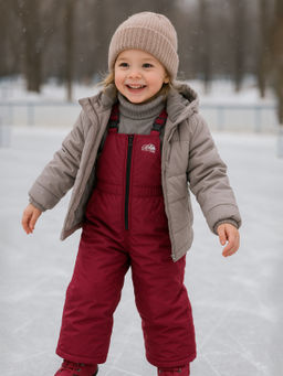 Полукомбинезон зимний бордо