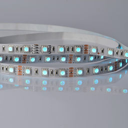 ULS-M25-5050-60LED/m-10mm-IP20-DC12V-14,4W/m-5M-RGB PROFI Гибкая светодиодная лента на самоклеящейся основе. Катушка 5м. в герметичной упаковке. RGB. ТМ Uniel.