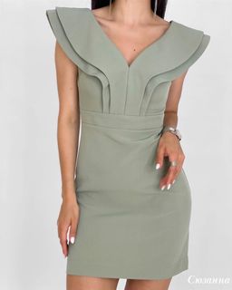 Платье Сюзанна (фисташковый) - Nadi bordo фото 2