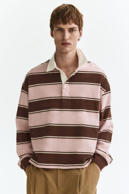 Polo de rugby Loose Fit - H&m фото 3