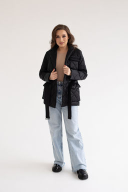 Куртка женская демисезонная 24230 (черный) - Kankan фото 20