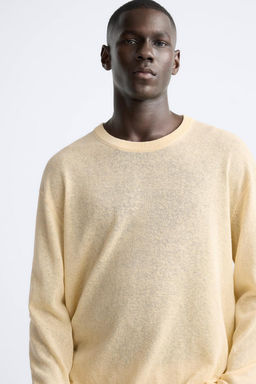 LINEN BLEND SWEATER - Zara фото 5