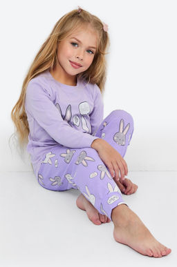 Хлопковая пижама для девочки Bonito  фото 2
