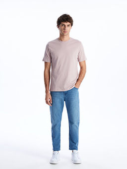 Bisiklet Yaka Penye Erkek Ti??rt