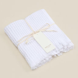 Полотенце вафельное SL HOME: Boho «Блан де Блан» 90×150 см, хлопок 100%, белое