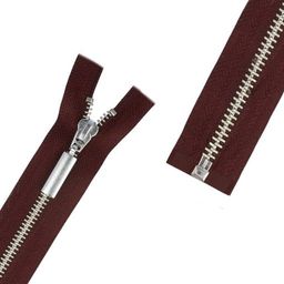 Молния Металл никель GM-851 однозамковая 65 см Тип 5 10 шт разъёмная Gamma