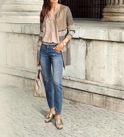 Кардиган, серый - Patrizia dini фото 5