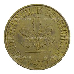 10 пфеннигов 1977 года G Германия