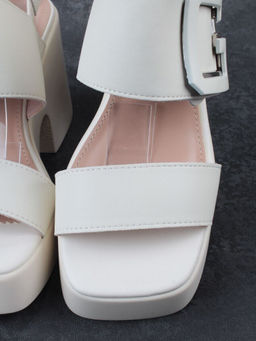 08-PEY330-3 LT. BEIGE Босоножки женские (натуральная кожа)