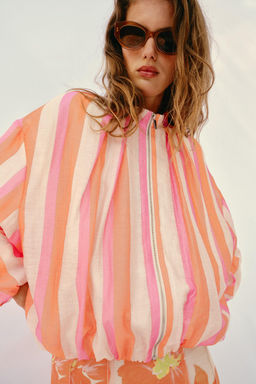 CHAQUETA BOMBER RAYAS / Multicolor - Zara фото 2