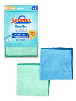 Салфетка антибактериальная ULTIMATE 30х30см 2шт