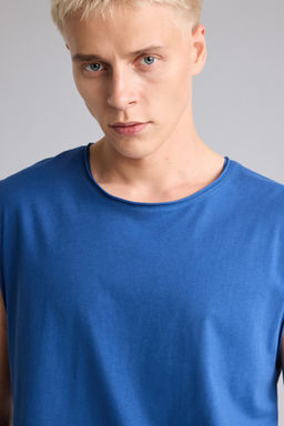 %100 Pamuk Boxy Fit Atlet - Defacto фото 3