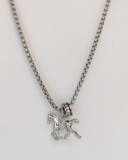 Подвеска на цепочке Лошадка