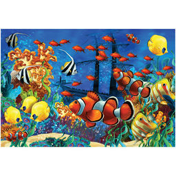 Puzzle ТРИ СОВЫ 160 элементов "Подводное царство" (ПК160_54595)