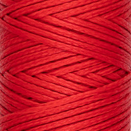 Промысел Нитки вощёные, плоские LC-001 для кожи 0.8 мм 25 м № 005 красный
