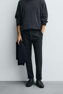 TEXTURED COMFORT TROUSERS - Zara фото 2