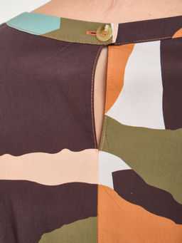 Платье с принтом - Stilla фото 6