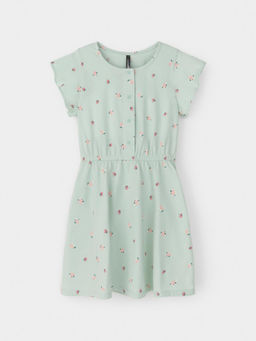 КР 5792/дымчатый нефрит,мини розочки платье для дев