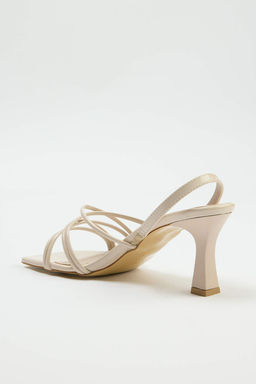 Trendyol Shoes Gumus Metalik Bilekten Baglamal? Ince Topuklu Kare Burun Kad?n Topuklu Sandalet TAKSS25TO00003 - Trendyolmilla фото 23