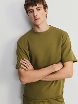 Футболка с необработанными краями ZR2605043406-13 / Zarina