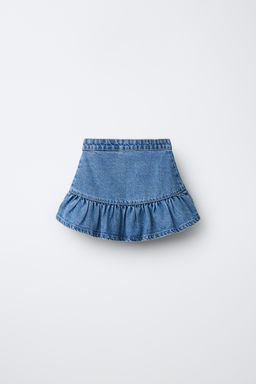 FALDA PAREO DENIM / Azul - Zara фото 2