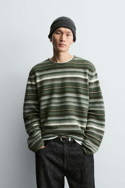 STRIPED JACQUARD JUMPER - Zara фото 2