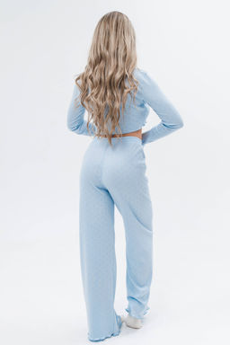-1505 ГОЛУБАЯ ПИЖАМА - Karolina фото 5