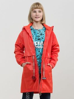 PELICAN, плащ для девочек, Красный фото 12