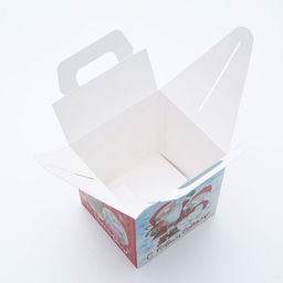 Цена за 5 шт. Подарочная коробка Веселый Новый год, 12,4 х 13,4 х 15,6 см - Simaland фото 4