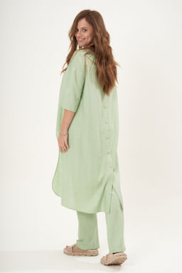 Костюм брючный 4522 салатовый - Fantazia mod фото 3