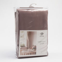 Шторы для кухни с подхватами Этель Kitchen, 150×180 см, комплект - 2 шт., сиреневые