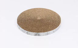 Когтеточка картон Редпл. ПЕНЬ БЕРЁЗОВЫЙ овальный с пропиткой 400х235хh25мм 840014бер