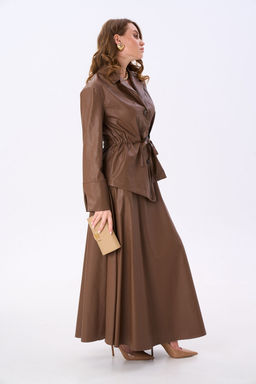 Жакет NIKVA н918-9 шоколад фото 7