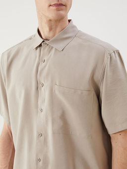 Regular Fit K?sa Kollu Arm?rl? Erkek G?mlek