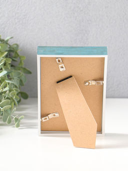 Фоторамка для фото 10×15 см «Данте», пластик, голубая лагуна, 16×10.8×2.5 см