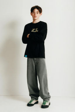 SKATE PRINT T-SHIRT - Zara фото 5