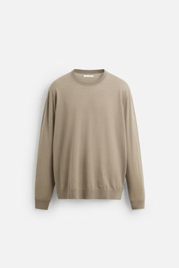 LIGHTWEIGHT 100% WOOL SWEATER - Zara фото 15