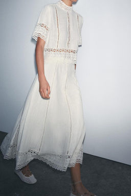 ZW COLLECTION CROCHET SKIRT - Zara фото 2