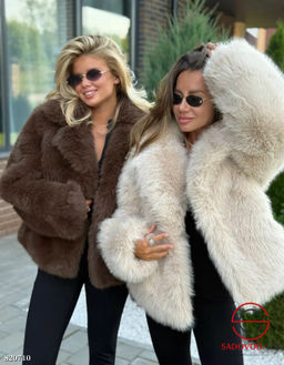 Шуба женская из искусственного меха